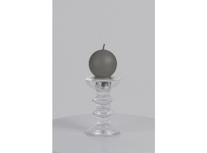 BALMUIR, Velvet festivo -kynttilä, 6cm, frosty grey
