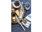 Nuova cheese set 2 pcs. (knife/hatchet), 27,5/24 cm