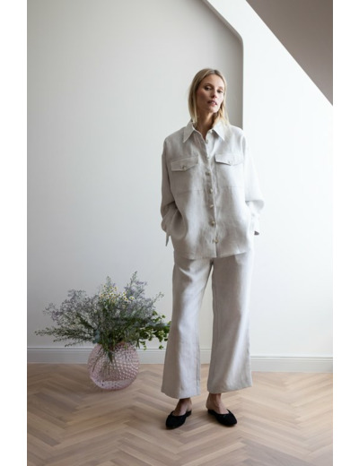 LINEN TROUSERS