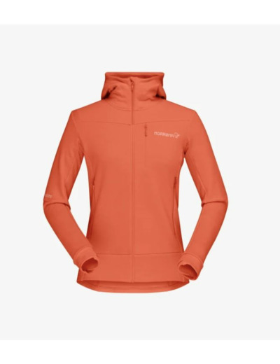 Norrøna - Falketind warmwool2 stretch Zip Hood (W)