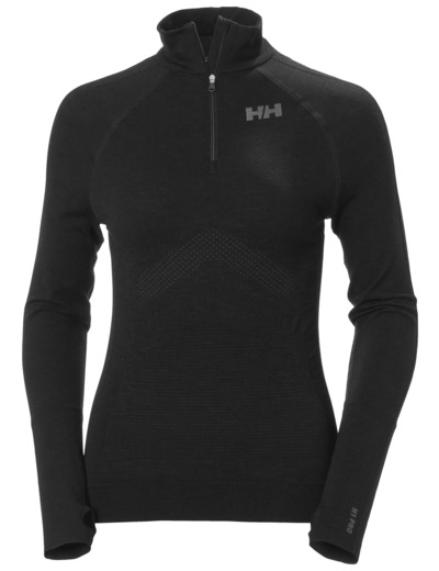 W H1 PRO LIFA SEAMLESS 1/2 ZIP