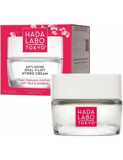 HADA LABO Anti-Aging Oval V-Lift Hydro Cream 50ml