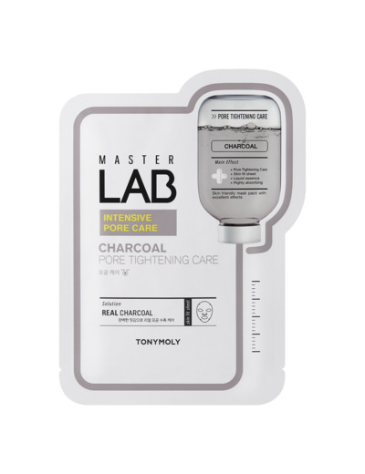 TONYMOLY Master Lab Sheet Mask Charcoal (Note! Date April 9, 2025)