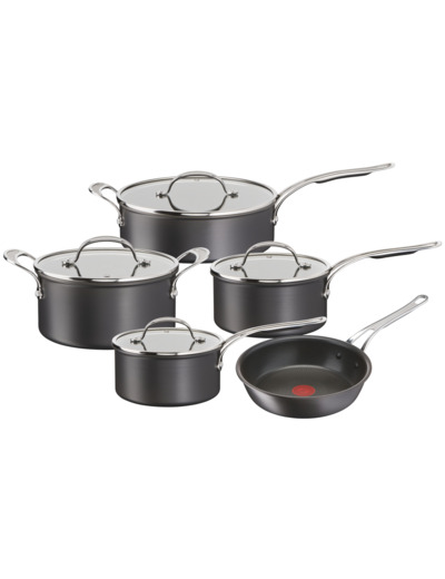 JO Cook's Classics HA Set 9 pieces: Frypan 24 cm, Sautepan 26 cm + Lid, Saucepans 18/20 cm + Lids, Stewpot 24 cm + Lid