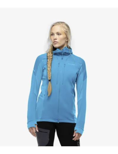 trollveggen Powerstretch Pro Zip Hood (W)