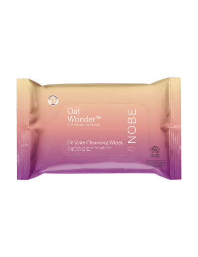 NOBE Oat Wonder Gentle Cleansing Wipes 25 pcs