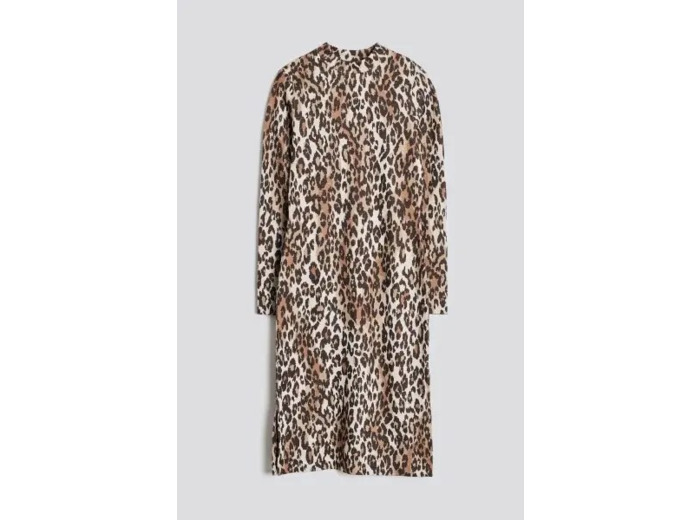 Leopard Jacquard Jersey Dress 69€