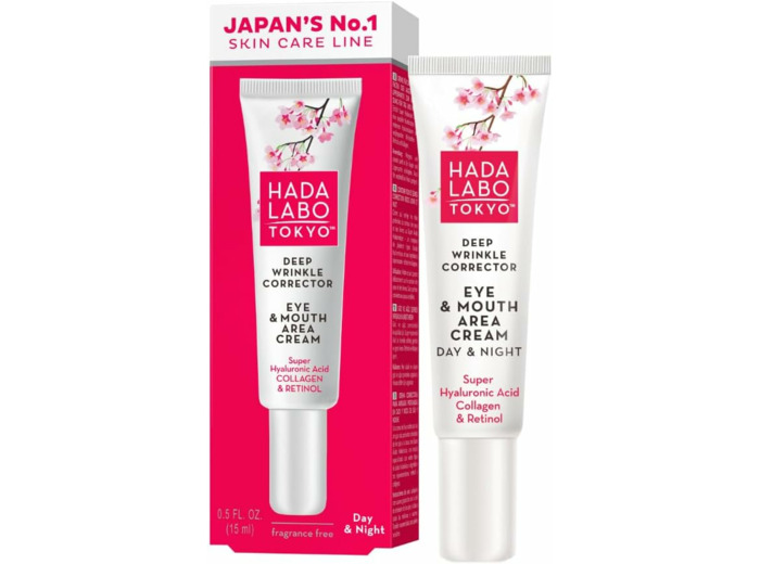 HADA LABO Deep Wrinkle Corrector Eye & Mouth Area Cream 15ml