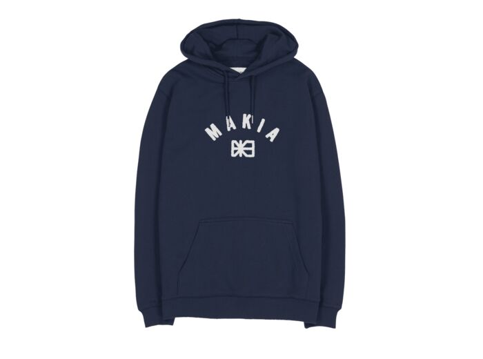 Makia Brand Hooded Sweatshirt Blue