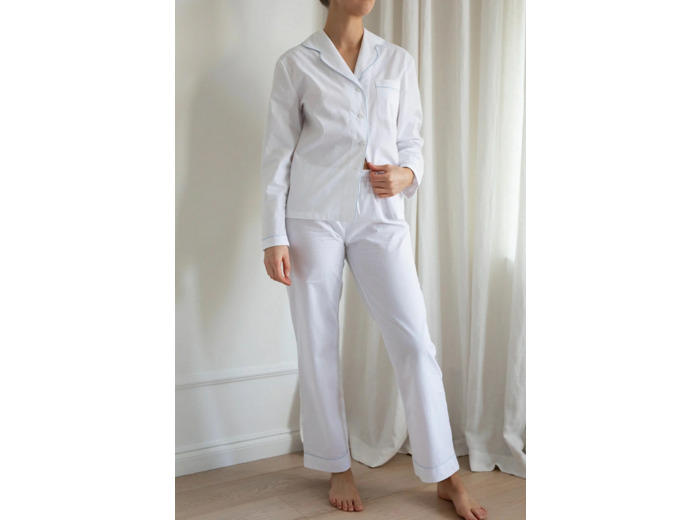 COTTON PYJAMA WHITE S/M