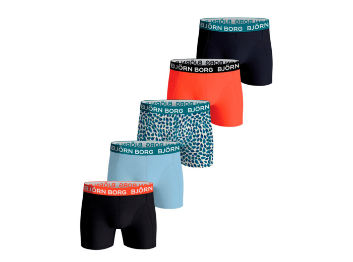 COTTON STRETCH BOXER 5p