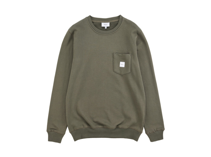 Square Pocket Sweatshirt