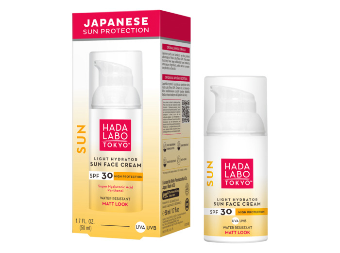 HADA LABO Light Hydrator Sun Face Cream SPF 30 50ml