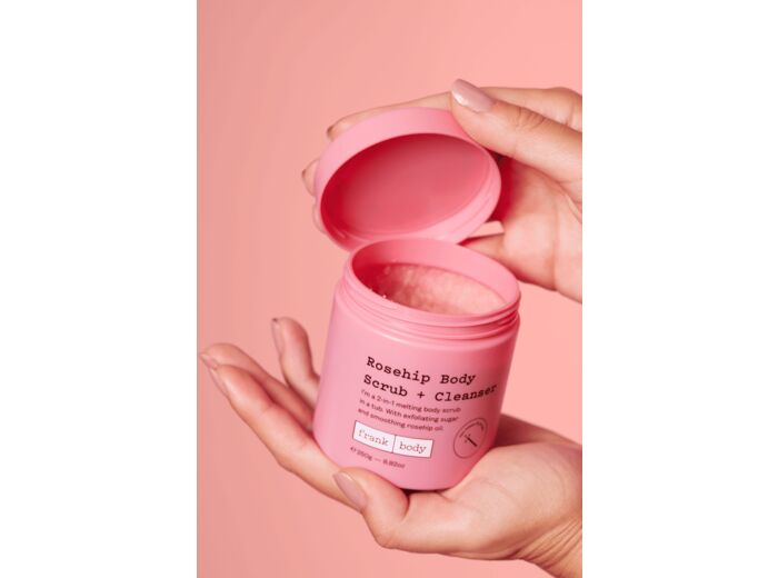 Frank Body Rosehip Body Scrub + Cleanser 250g