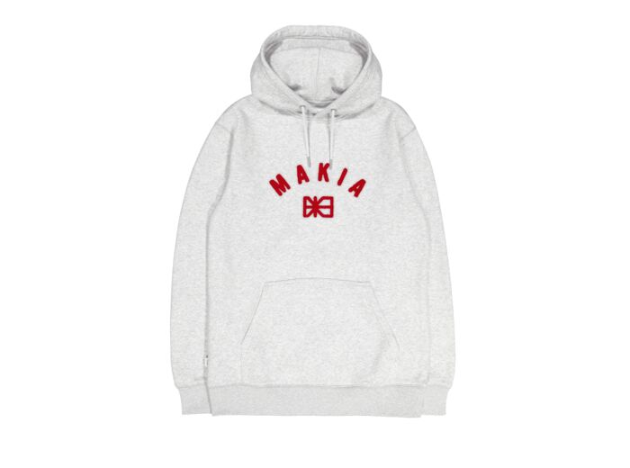 Makia Brand Hooded Sweatshirt Grey