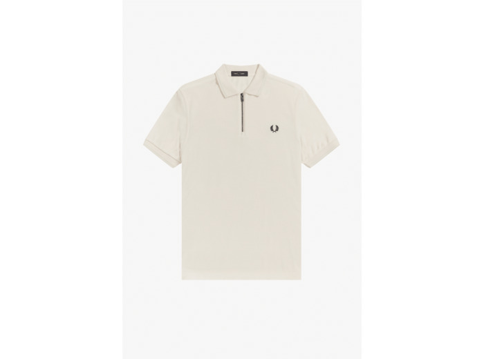 Fred Perry Towelling Zip Neck Pikeepaita