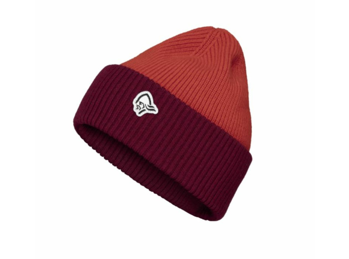 /29 heavy merinoUll contrast Beanie