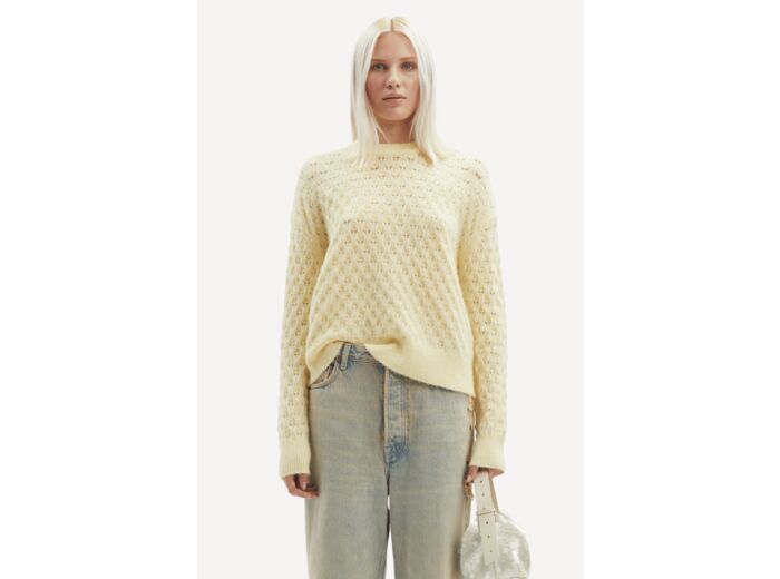 Samsøe Samsøe Saanour pointelle sweater