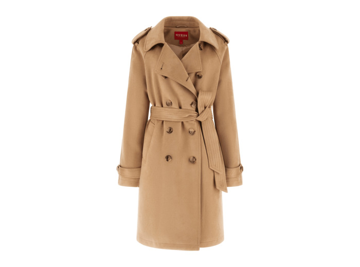 Leah suede trench