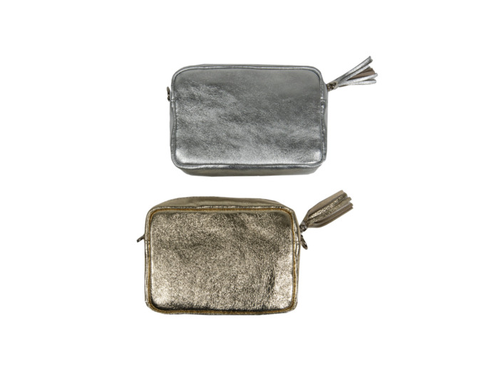 Friitala Siver or Gold Leatherbag