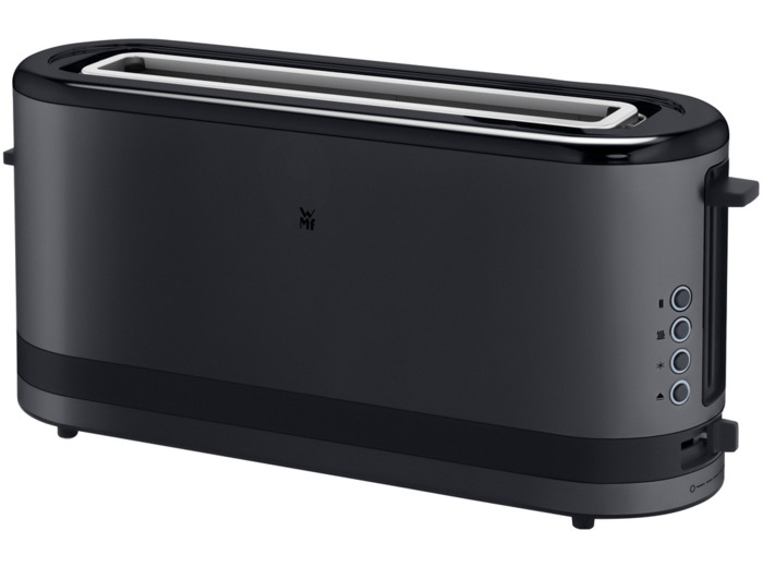 KitchenMinis toaster long slot, black