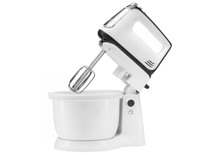 Delightful hand mixer 400 W white with stand