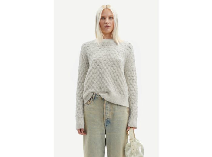 Samsøe Samsøe Saanour pointelle sweater