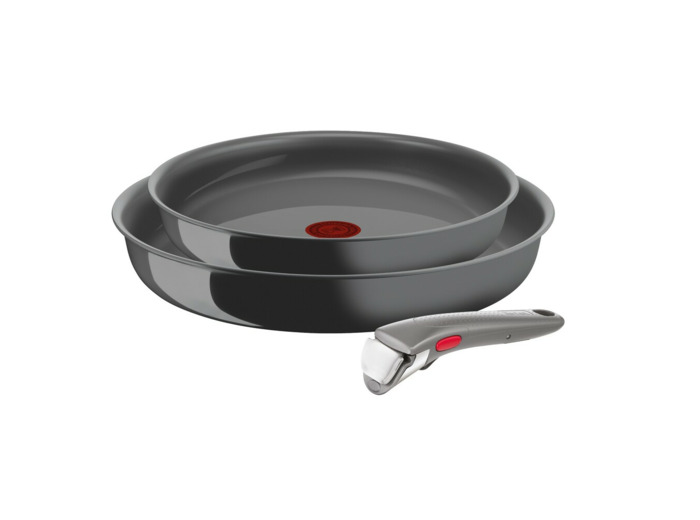 Tefal Ingenio Renew 3 pcs set Frypan 24 / 28 Grey