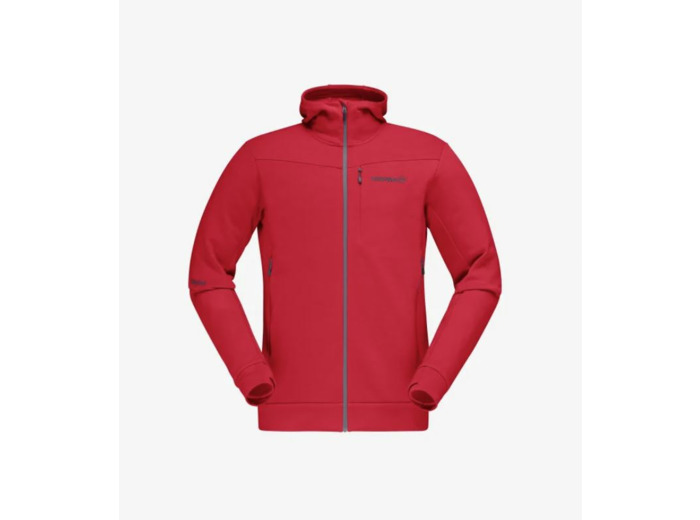 Norrøna - Falketind warmwool2 stretch Zip Hood (M)