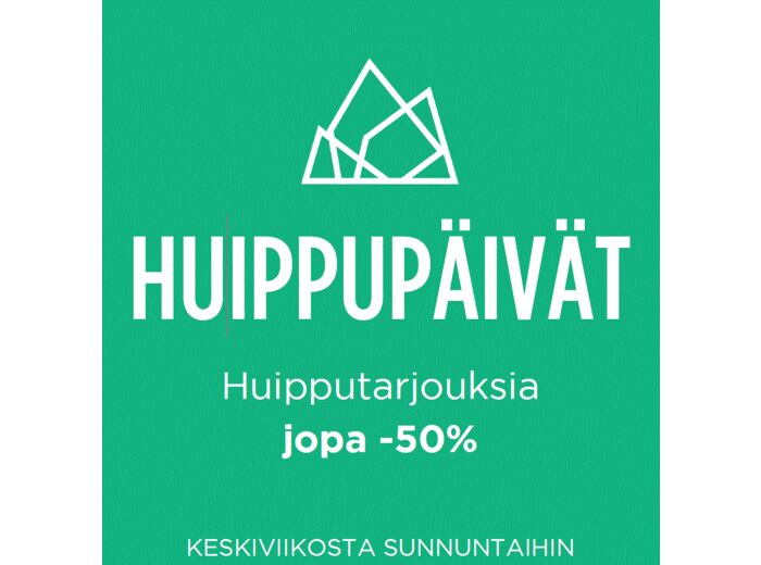 Halti Huippupäivät 16.10.-20.10.