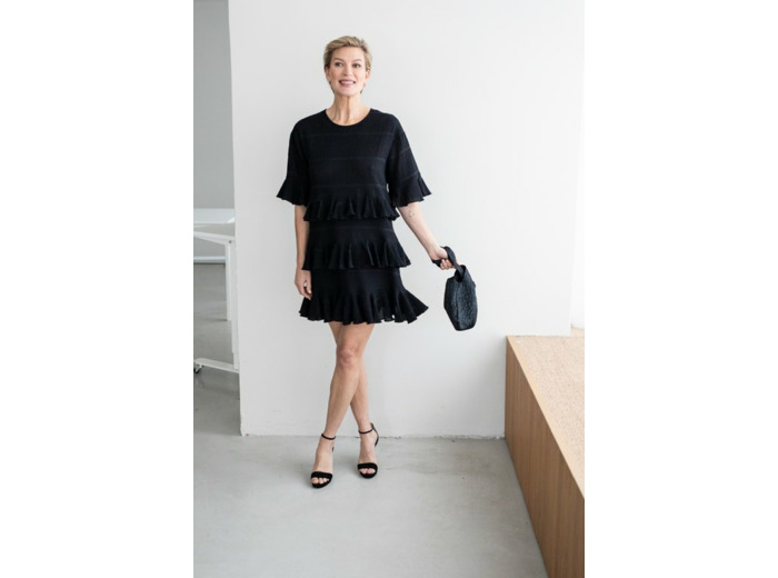 PAOLA DRESS BLACK (M/L)