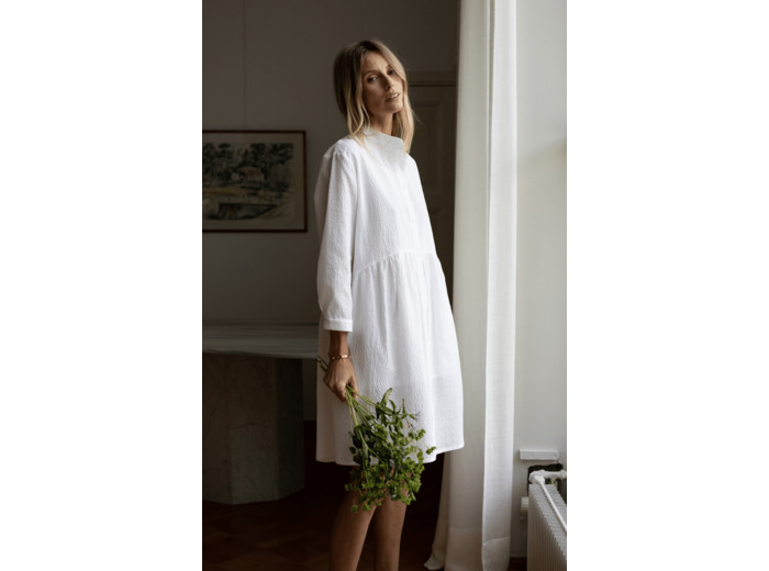 SHIRT DRESS IVORY