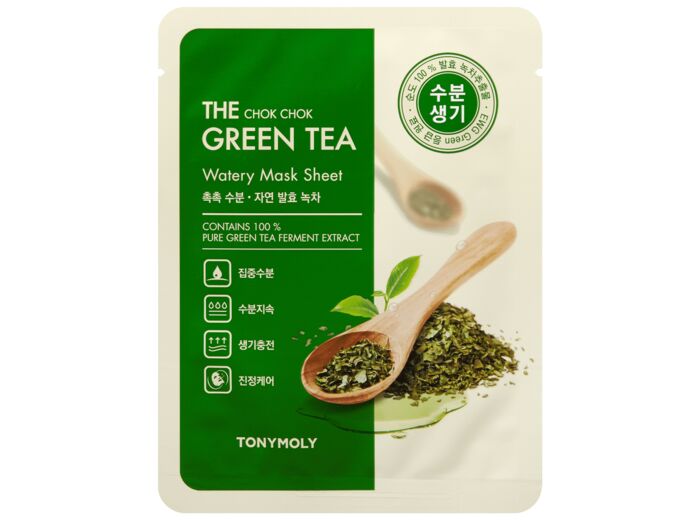 Tonymoly Chok Chok Green Tea Watery Mask Sheet