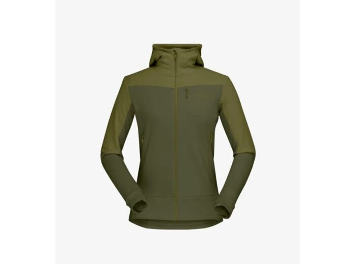 Norrøna - Falketind warmwool2 stretch Zip Hood (W)