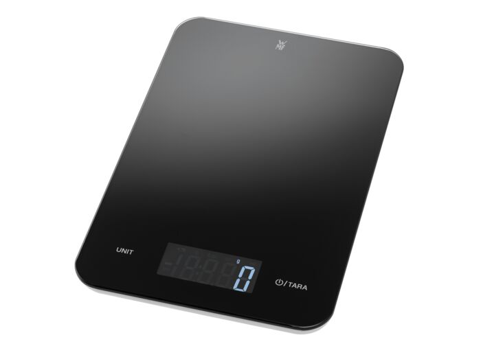 Kitchen scale digital 23x15 cm, black