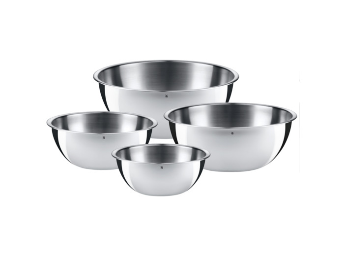 Kitchen bowls 4 pcs., 16/18/22/24 cm, 1,0/1,5/2,5/3,5 l.