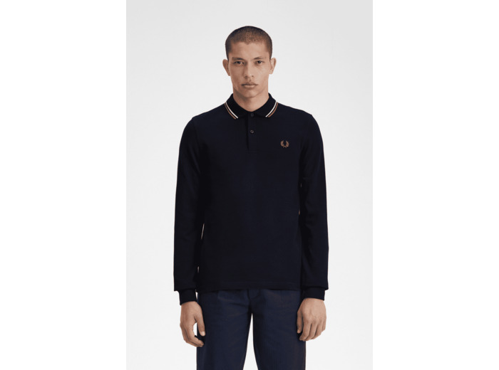 Fred Perry Twin Tipped Long Sleeve Pikeepaita