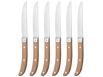 Ranch steak knives 6 pcs., oak