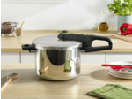 Pressure cooker Secure Trendy 6 L w. steam basket