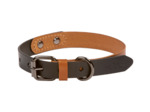 Leather duo collar