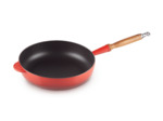 Friends Offer: Cast Iron Sauté Pan with Wooden Handle -10% Additional discount from the Outlet Price