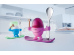 McEgg egg cup w. spoon, pink