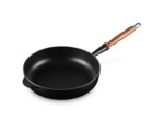 Friends Offer: Cast Iron Sauté Pan with Wooden Handle -10% Additional discount from the Outlet Price