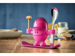 McEgg egg cup w. spoon, pink