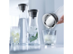 Basic water decanter 1,0 l., stainless steel top