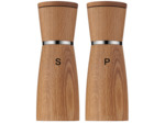 Ceramill Nature salt/pepper mills 2 pcs. set, oak, height 18 cm