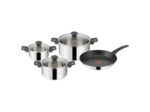 JO Everyday Kitchen SS set 7 pcs. (FP 28 cm, Stewpots 16/20/24 cm w. 3 lids)