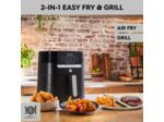 Easy Fry & Grill Precision 2in1 Black Digital 1550 W