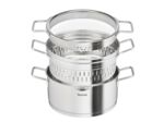 Nordica Steam pot 24 cm/5,2 l. w. steam basket + lid