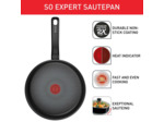 So expert Sautepan 24 cm w. lid